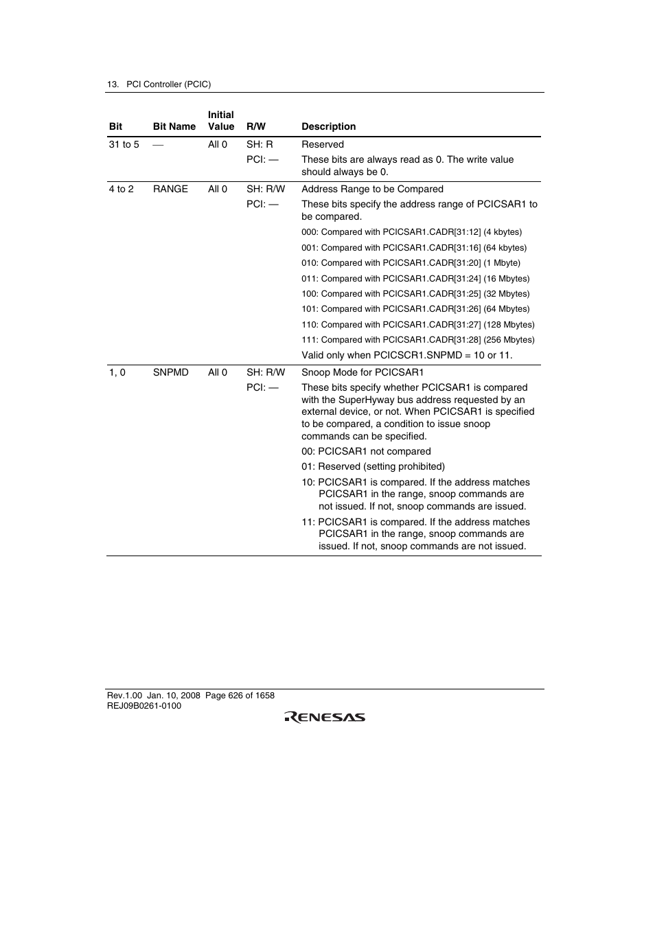 Renesas SH7781 User Manual | Page 656 / 1692