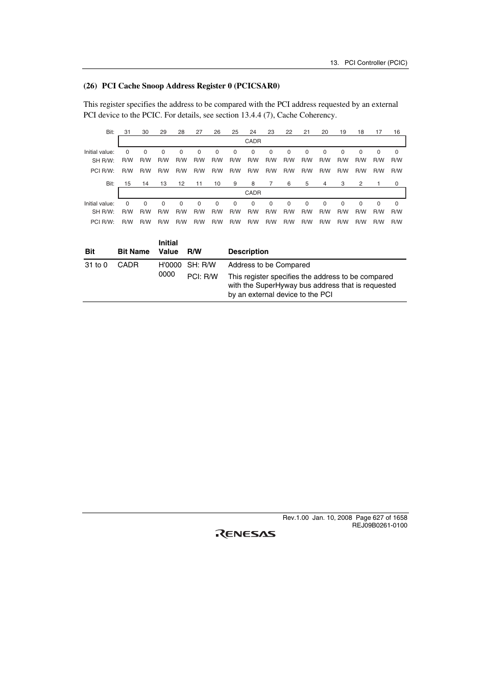 Renesas SH7781 User Manual | Page 657 / 1692