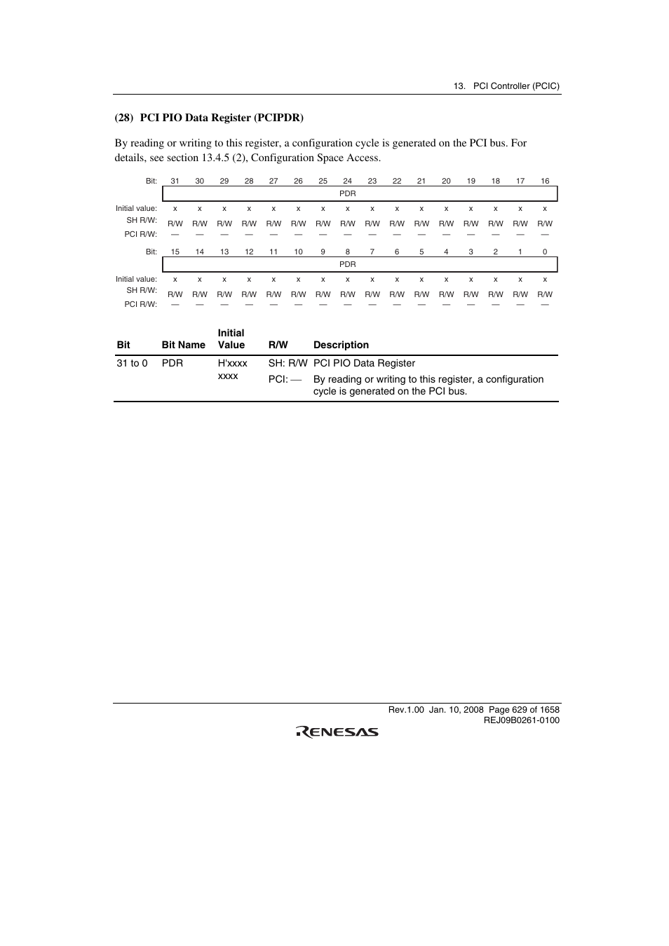 Renesas SH7781 User Manual | Page 659 / 1692