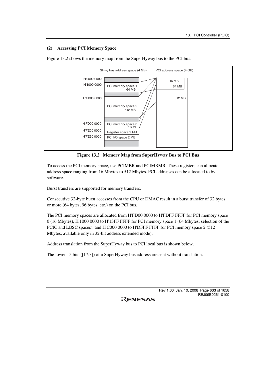 Renesas SH7781 User Manual | Page 663 / 1692