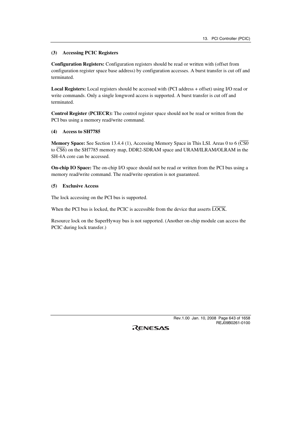 Renesas SH7781 User Manual | Page 673 / 1692