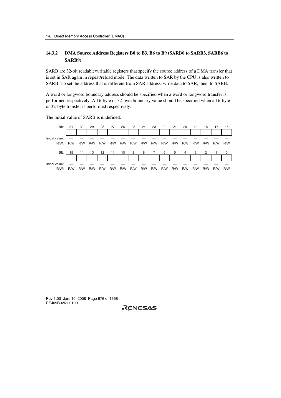 Renesas SH7781 User Manual | Page 706 / 1692