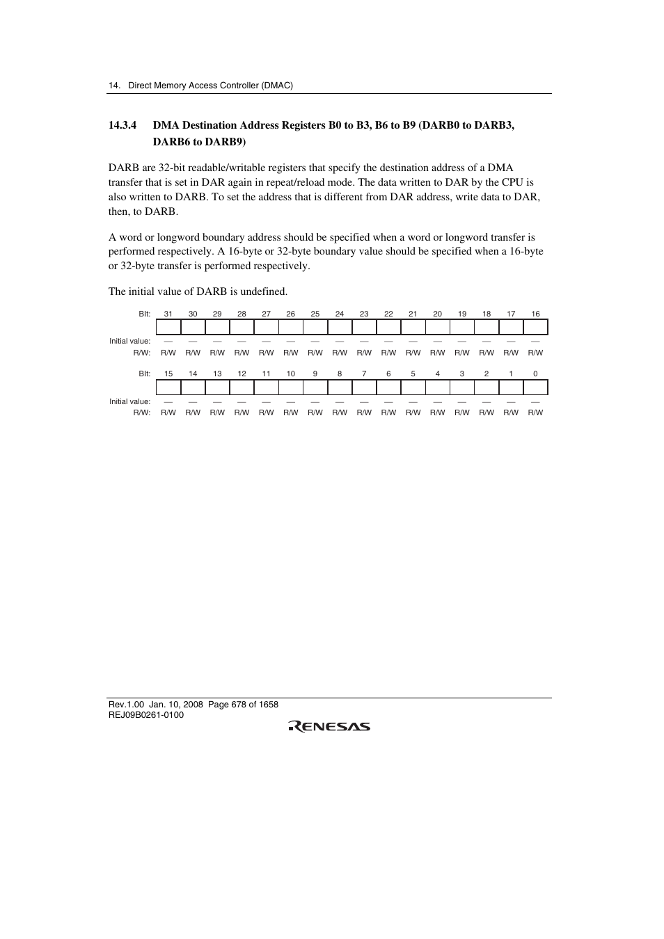 Renesas SH7781 User Manual | Page 708 / 1692