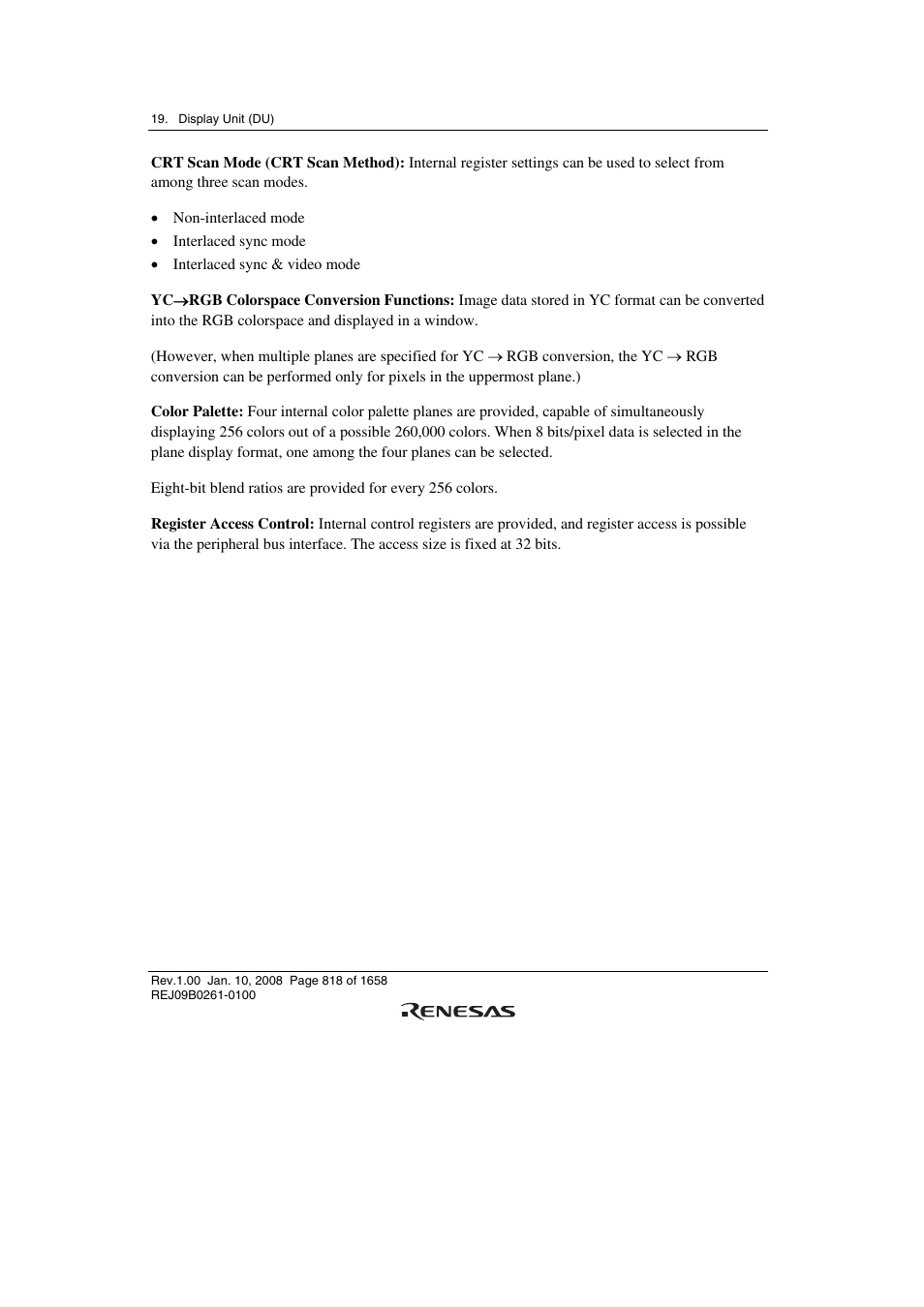 Renesas SH7781 User Manual | Page 848 / 1692