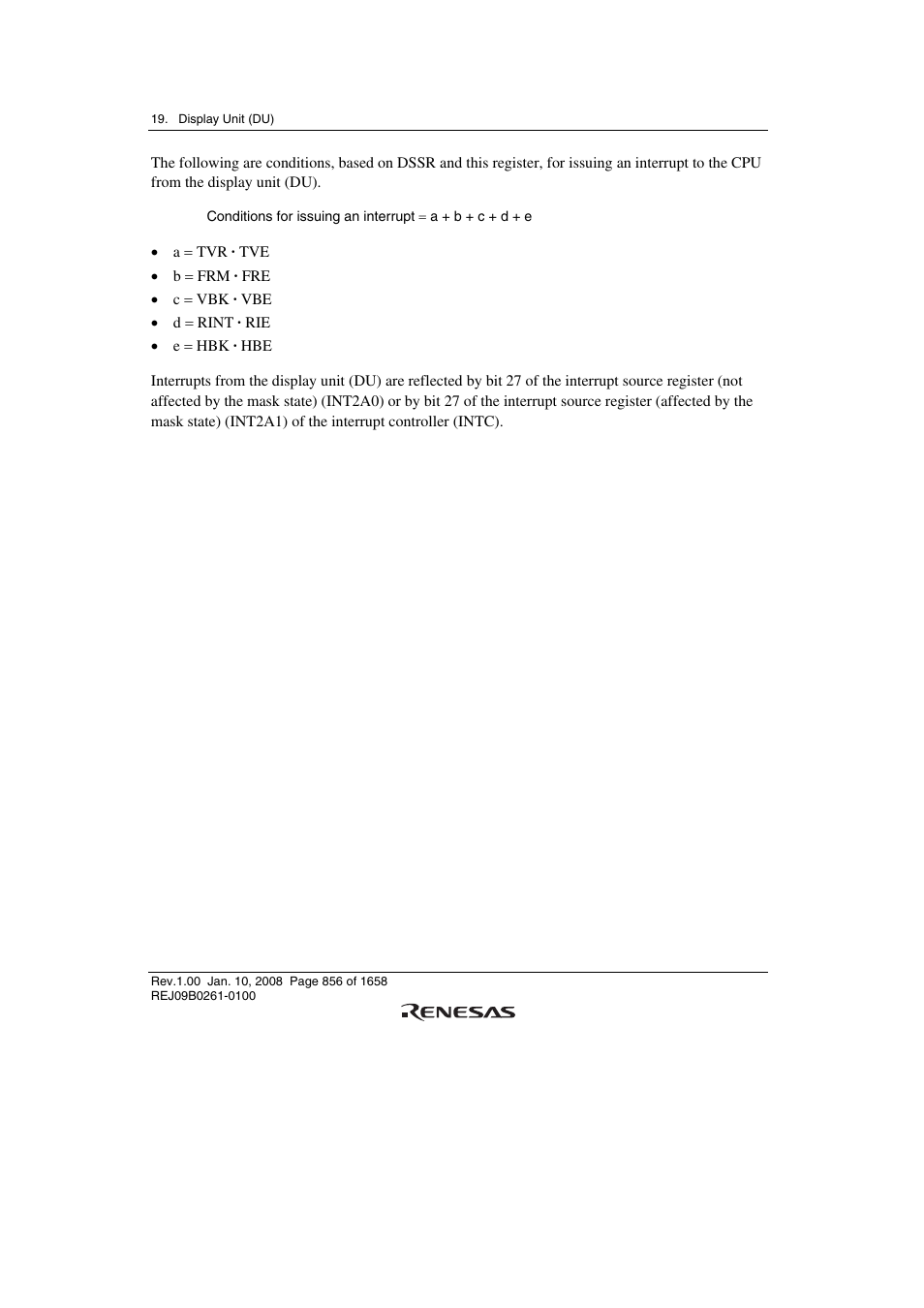 Renesas SH7781 User Manual | Page 886 / 1692