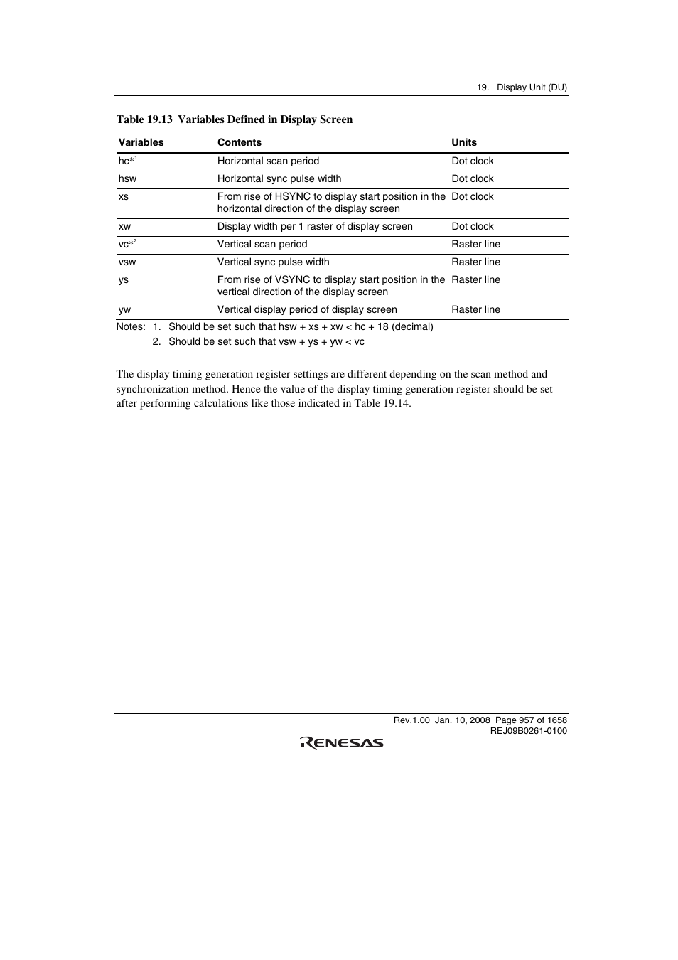 Renesas SH7781 User Manual | Page 987 / 1692