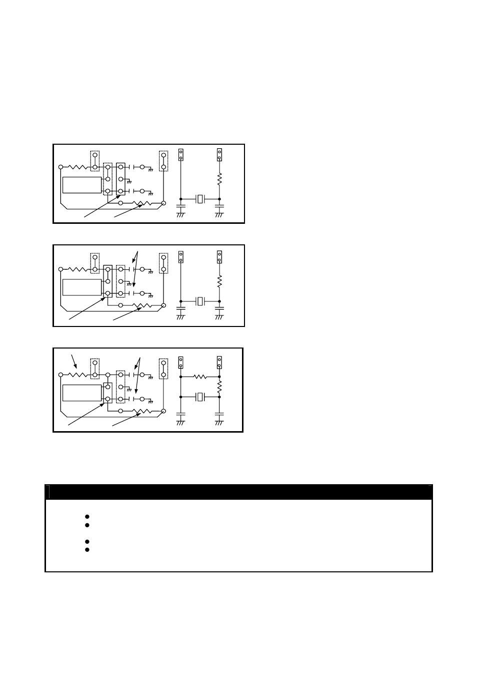 Oscillator circuit, Precautions, Important | Figure 5 when xcin/xcout is used as a circuit | Renesas Emulator MCU Board M37549T-RLSS User Manual | Page 4 / 4