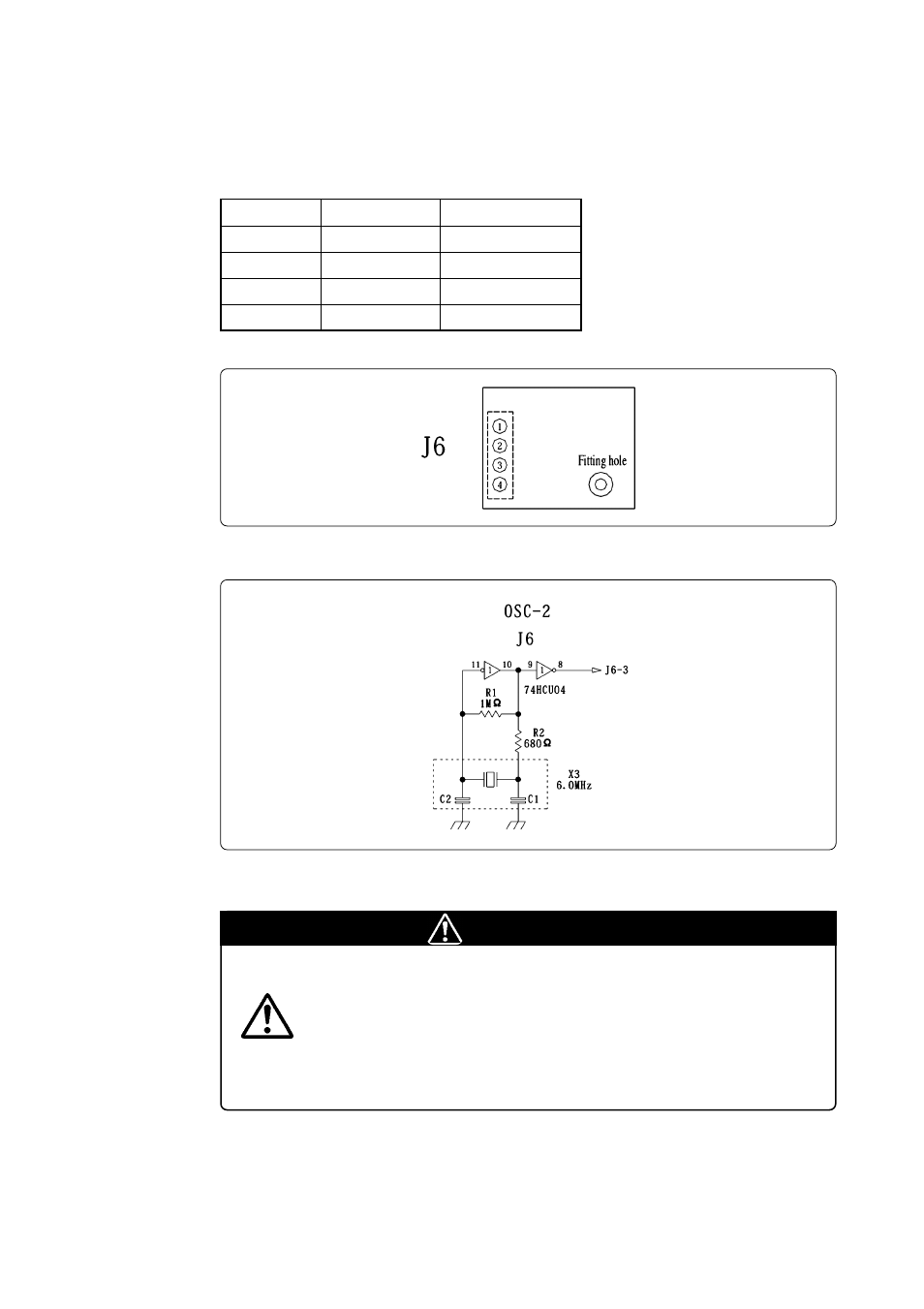 Caution | Renesas Single-Chip Microcomputer M34519T-MCU User Manual | Page 19 / 38