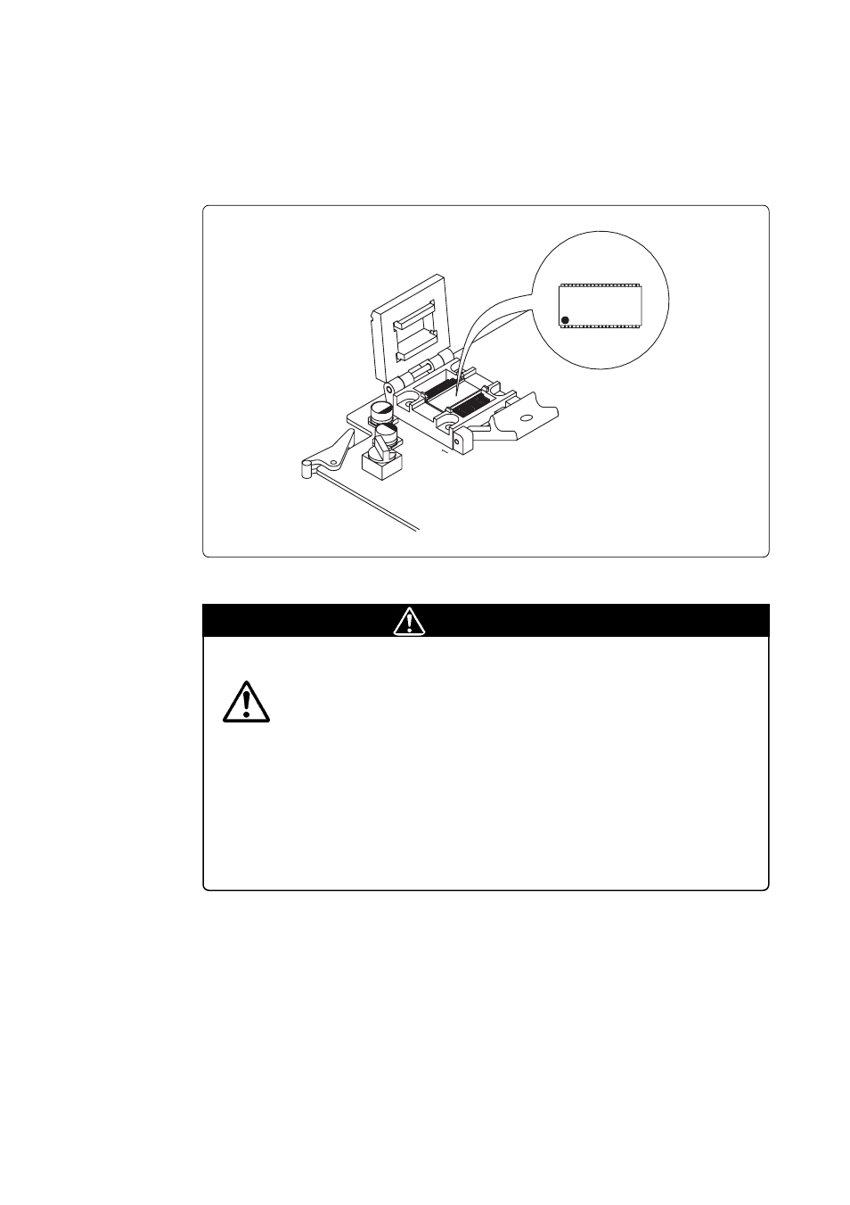 7 how to replace the mcu, Caution, Cautions for replacing the mcu | Renesas Single-Chip Microcomputer M34519T-MCU User Manual | Page 24 / 38