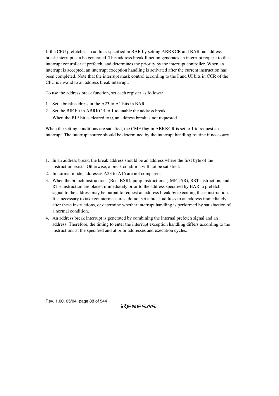 3 operation, 4 usage notes | Renesas H8S/2111B User Manual | Page 122 / 582