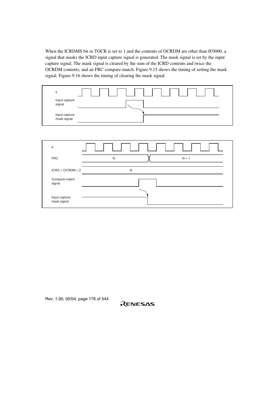 10 mask signal generation timing | Renesas H8S/2111B User Manual | Page 210 / 582