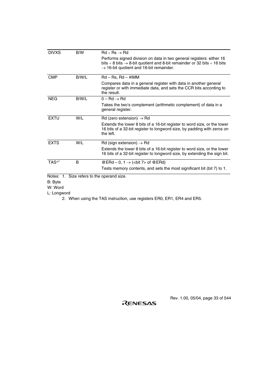 Renesas H8S/2111B User Manual | Page 67 / 582