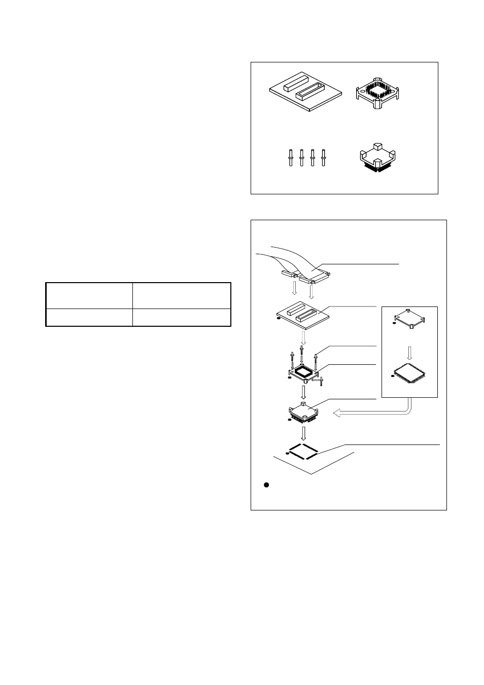 Outline, Package components (see figure 1), Specifications | Usage (see figure 2), Package components, Usage | Renesas R0E0100TNPFK00 User Manual | Page 2 / 4