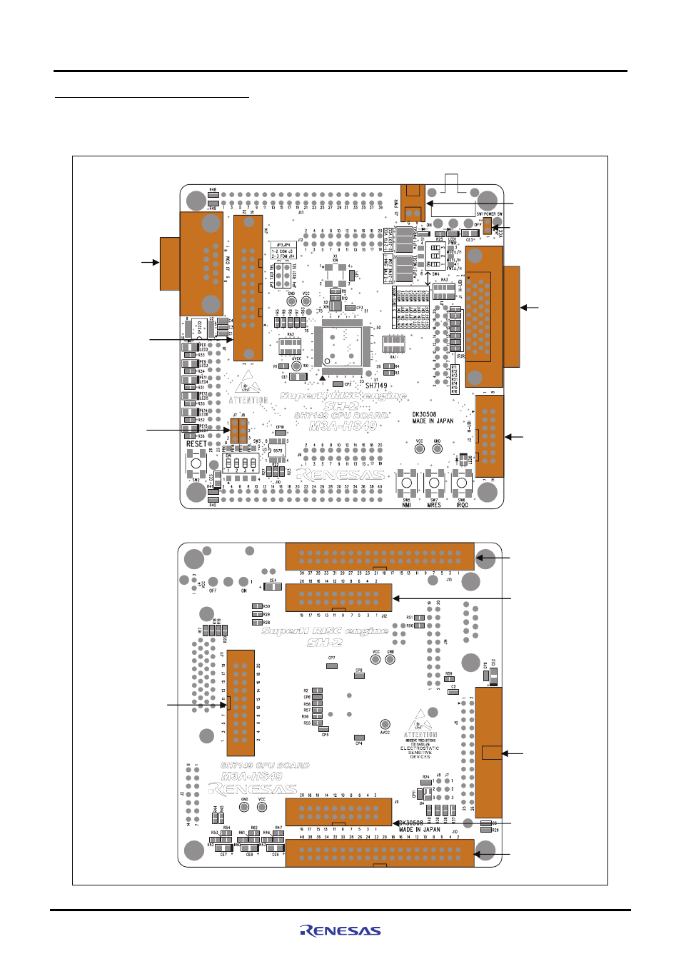 1 m3a-hs49 connectors outline | Renesas SH7149 User Manual | Page 30 / 60