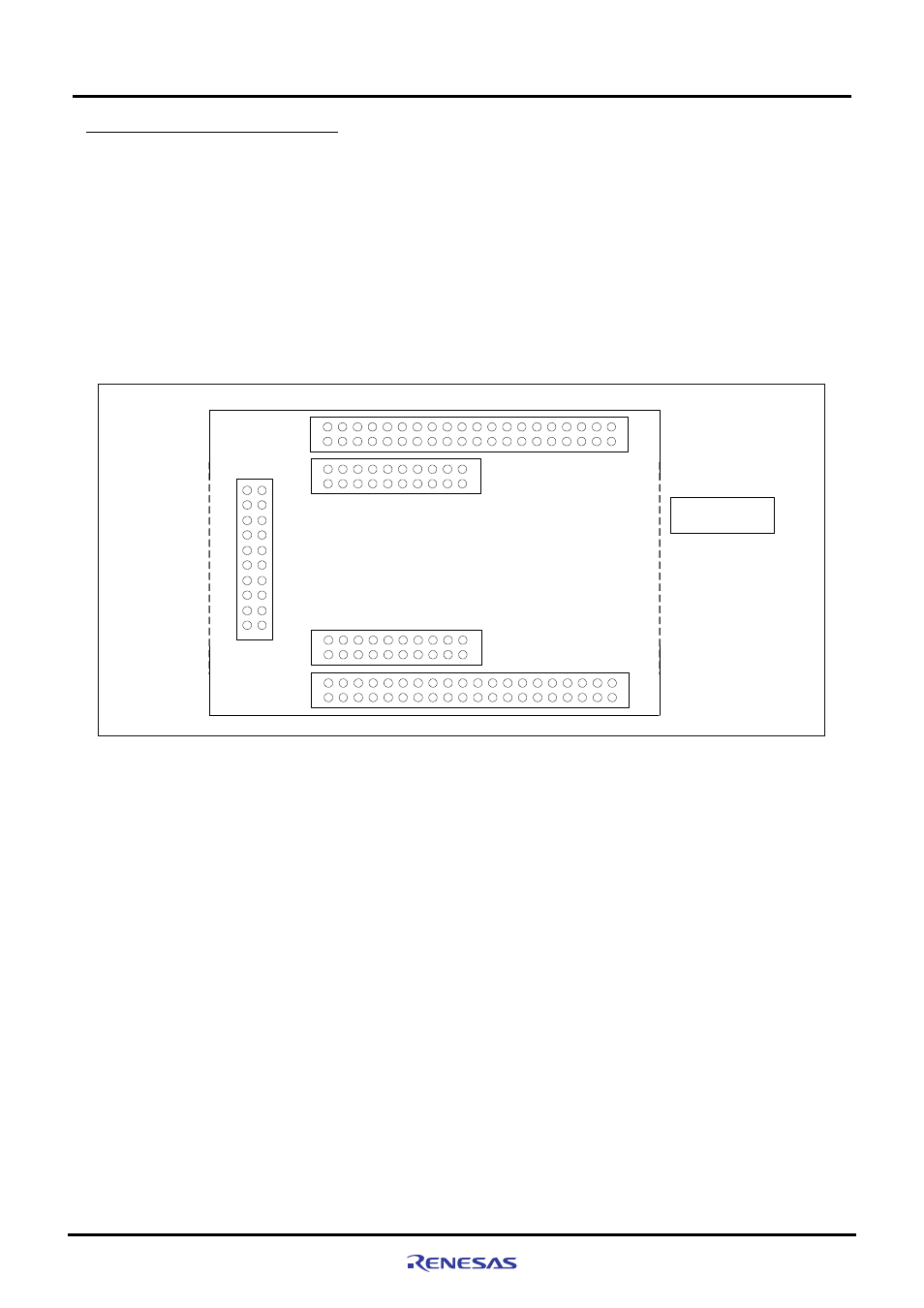 6 extension connectors (j9-j13), Operational specifications | Renesas SH7149 User Manual | Page 38 / 60