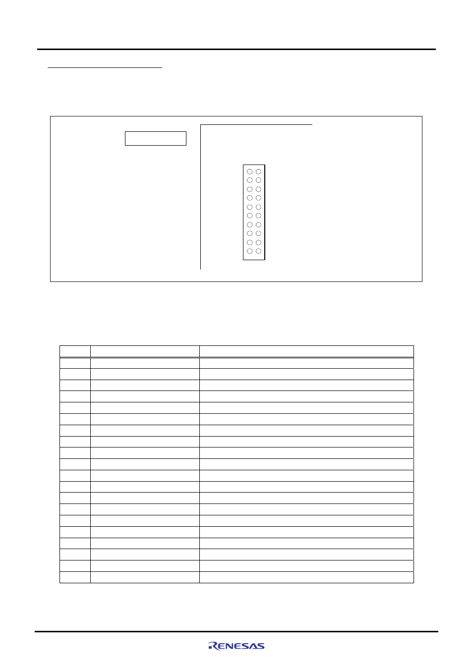 7 extension connector (j14) | Renesas SH7149 User Manual | Page 42 / 60