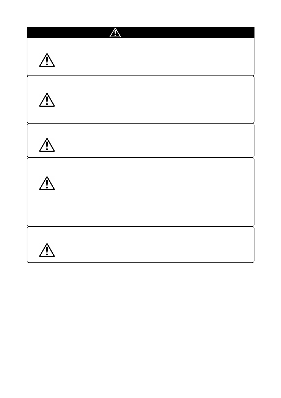 Caution, Caution for abnormal operation, Cautions for power supply | Cautions to be taken for handling this product, Cautions for powering up sequence, Caution for installation | Renesas SDI Emulator System M32100T-EZ-E User Manual | Page 10 / 44