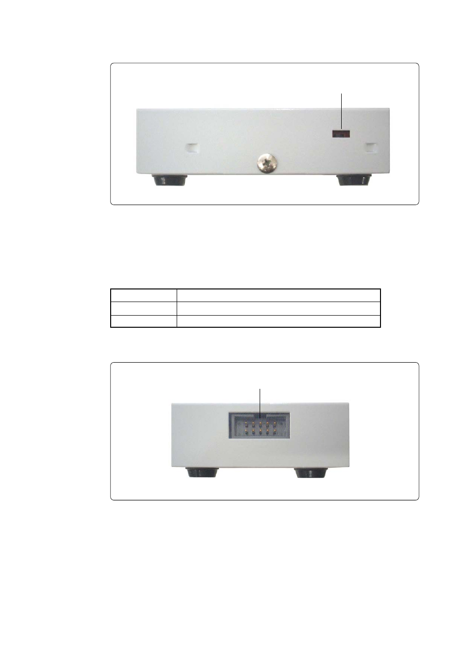 2) names and functions of parts on the side panel, 3) names and functions of parts on the front panel | Renesas SDI Emulator System M32100T-EZ-E User Manual | Page 21 / 44