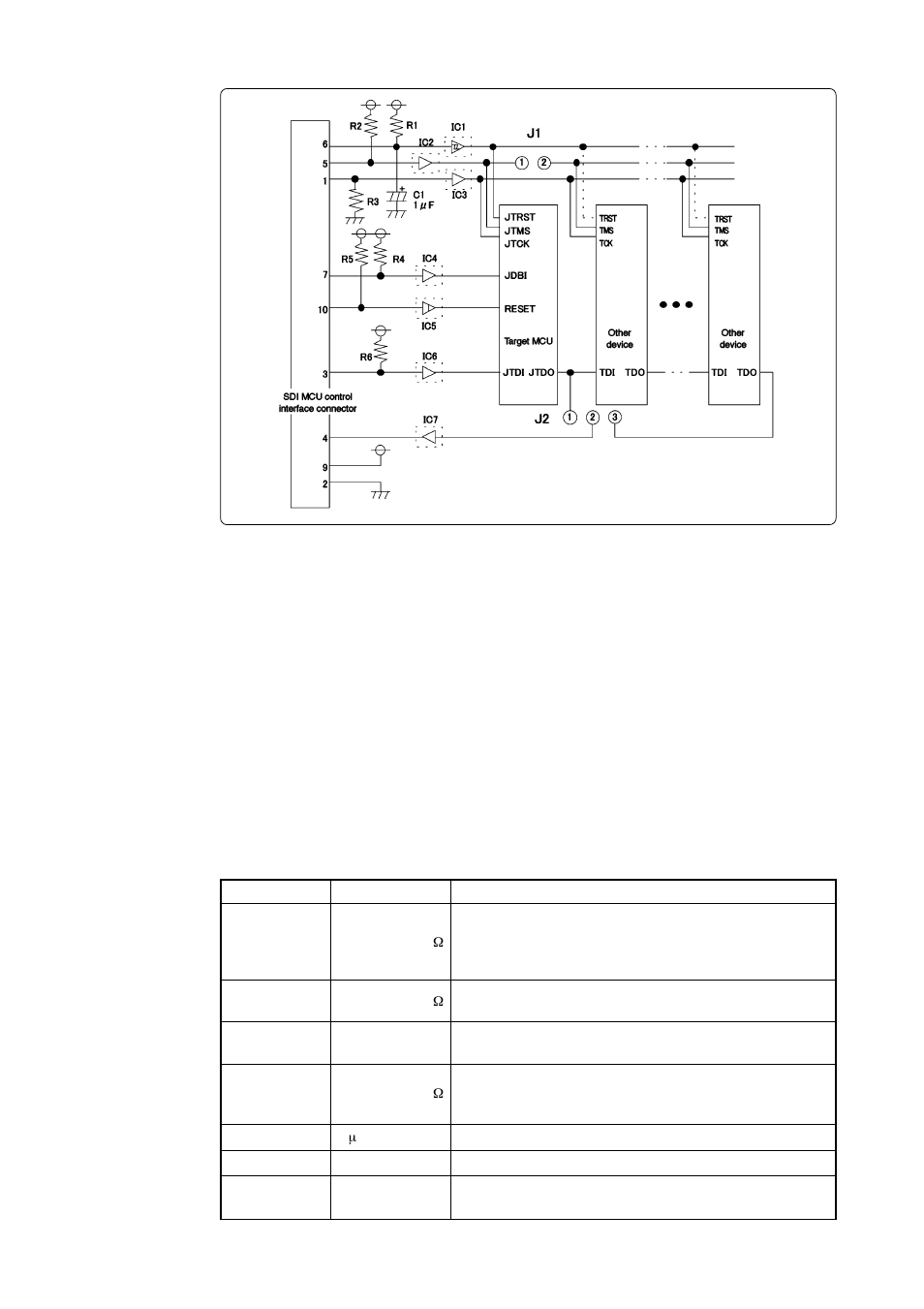 Renesas SDI Emulator System M32100T-EZ-E User Manual | Page 26 / 44