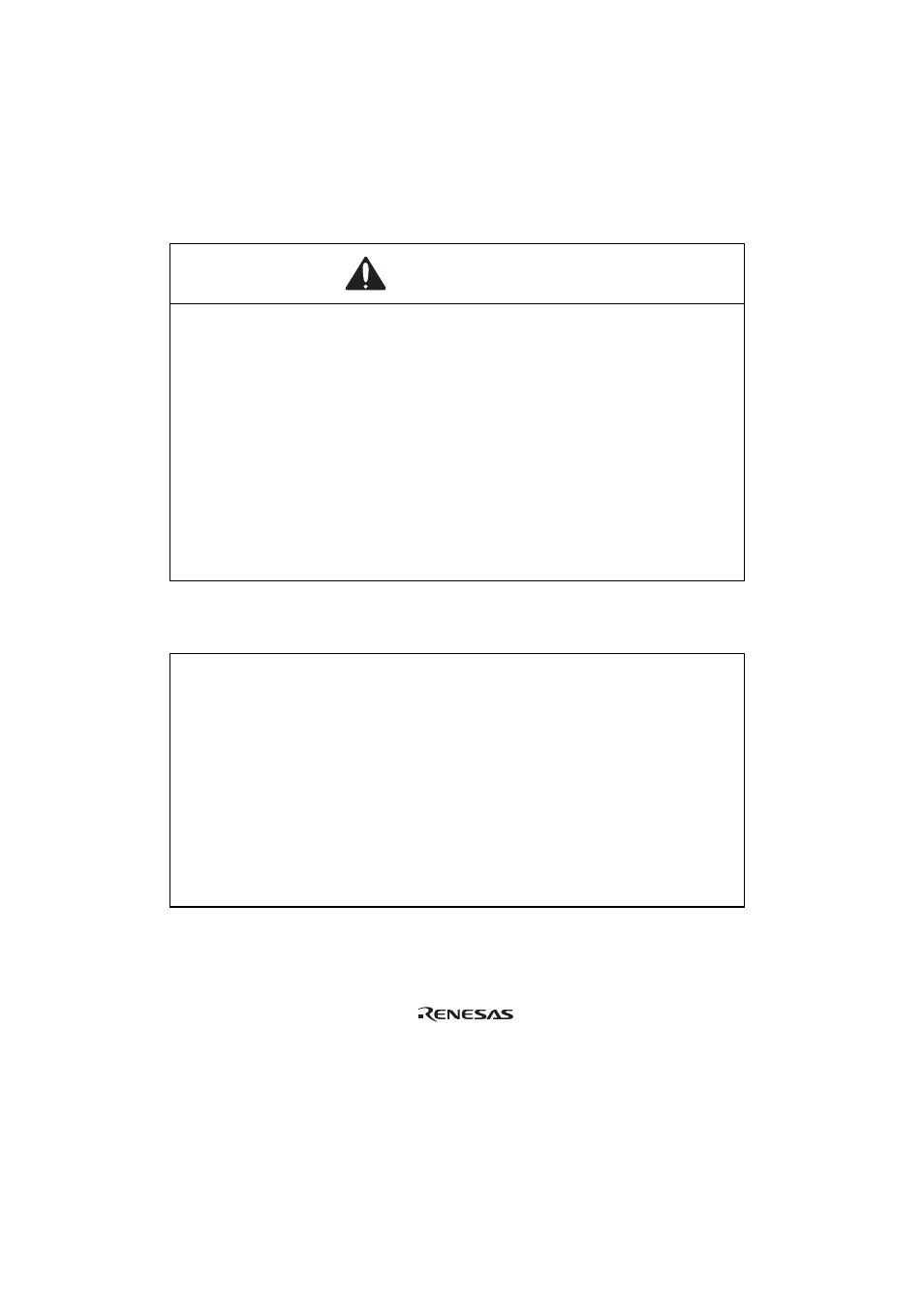 Section 2 connection procedures, Caution, Warning | Renesas TFP-100G User Manual | Page 11 / 24