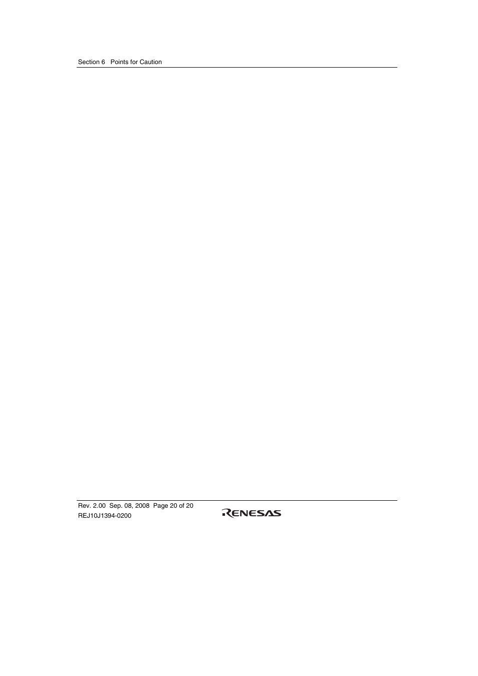 Renesas H8SX/1651 User Manual | Page 34 / 38