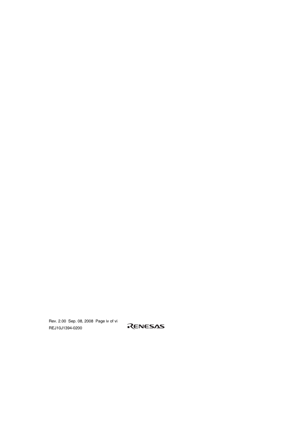 Renesas H8SX/1651 User Manual | Page 6 / 38