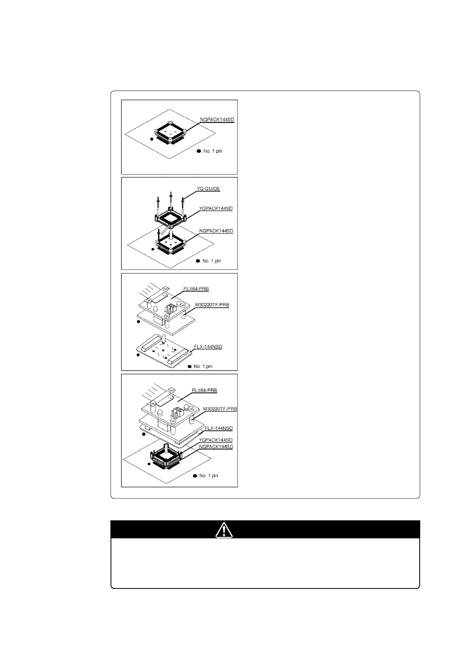 Caution | Renesas M30220TF-PRB User Manual | Page 25 / 56