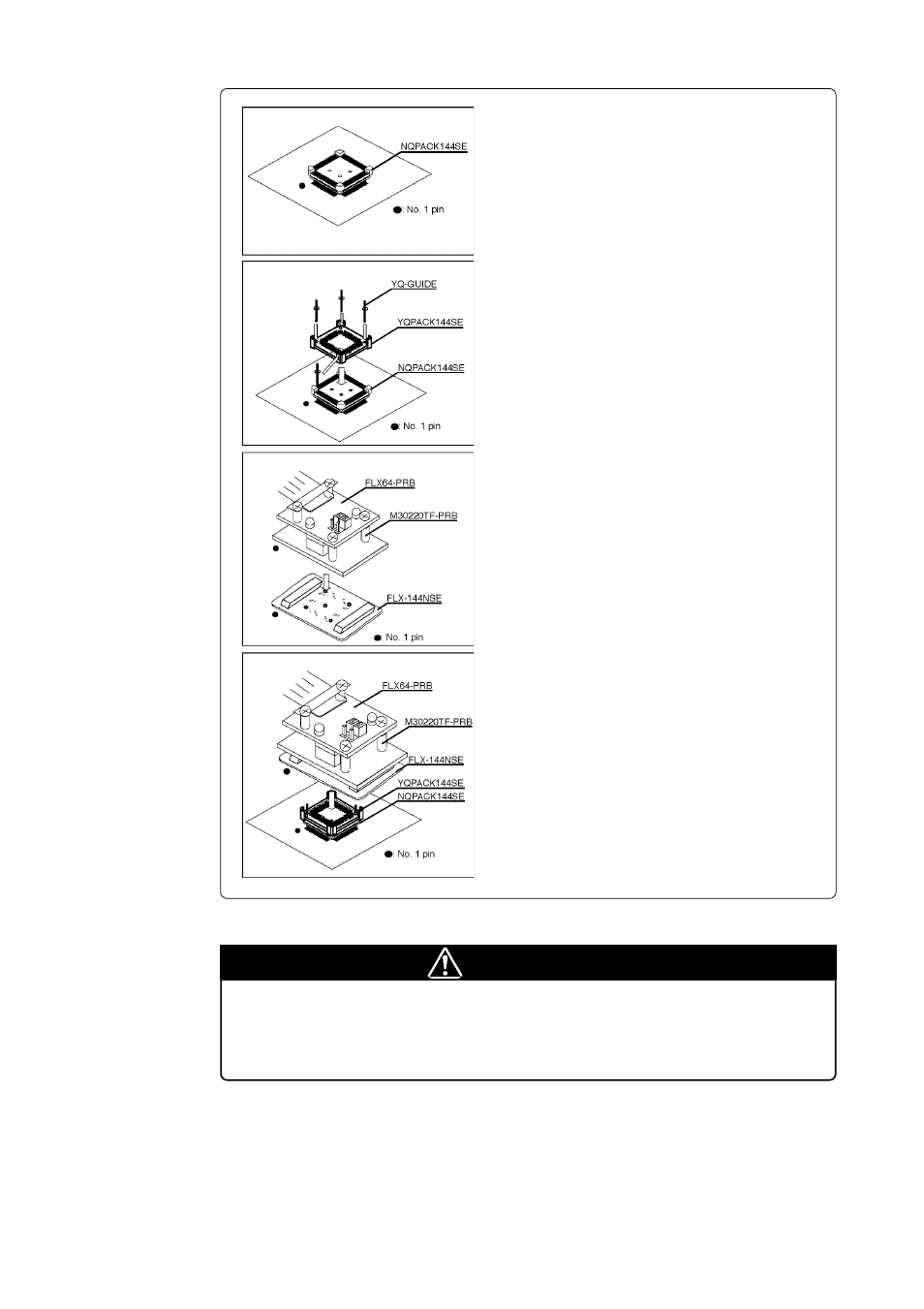 Caution | Renesas M30220TF-PRB User Manual | Page 26 / 56