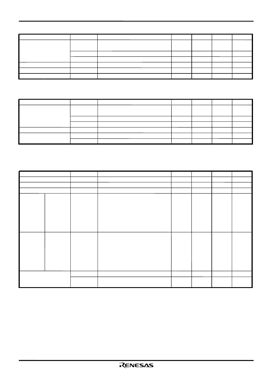 Electrical characteristics | Renesas M65881AFP User Manual | Page 4 / 23