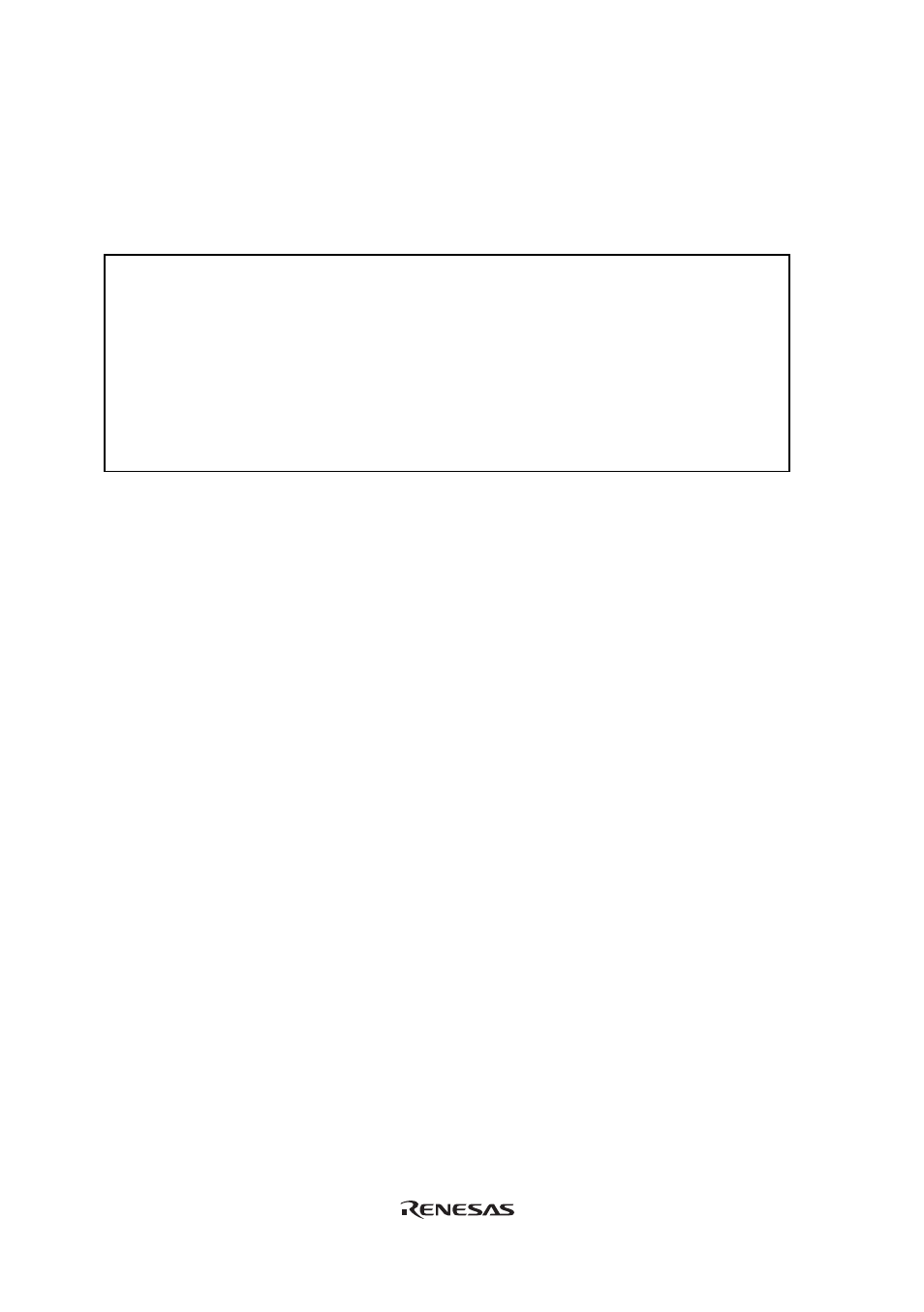 Caution | Renesas H8/36049 User Manual | Page 17 / 22