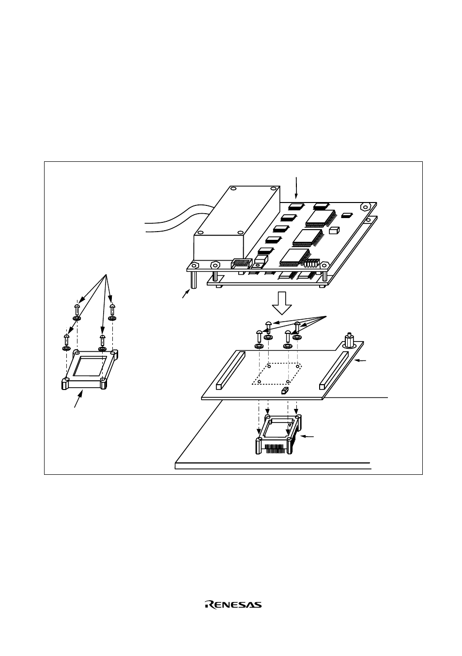 Section 1 configuration | Renesas User System Interface Board HS1650ECN61H User Manual | Page 12 / 27