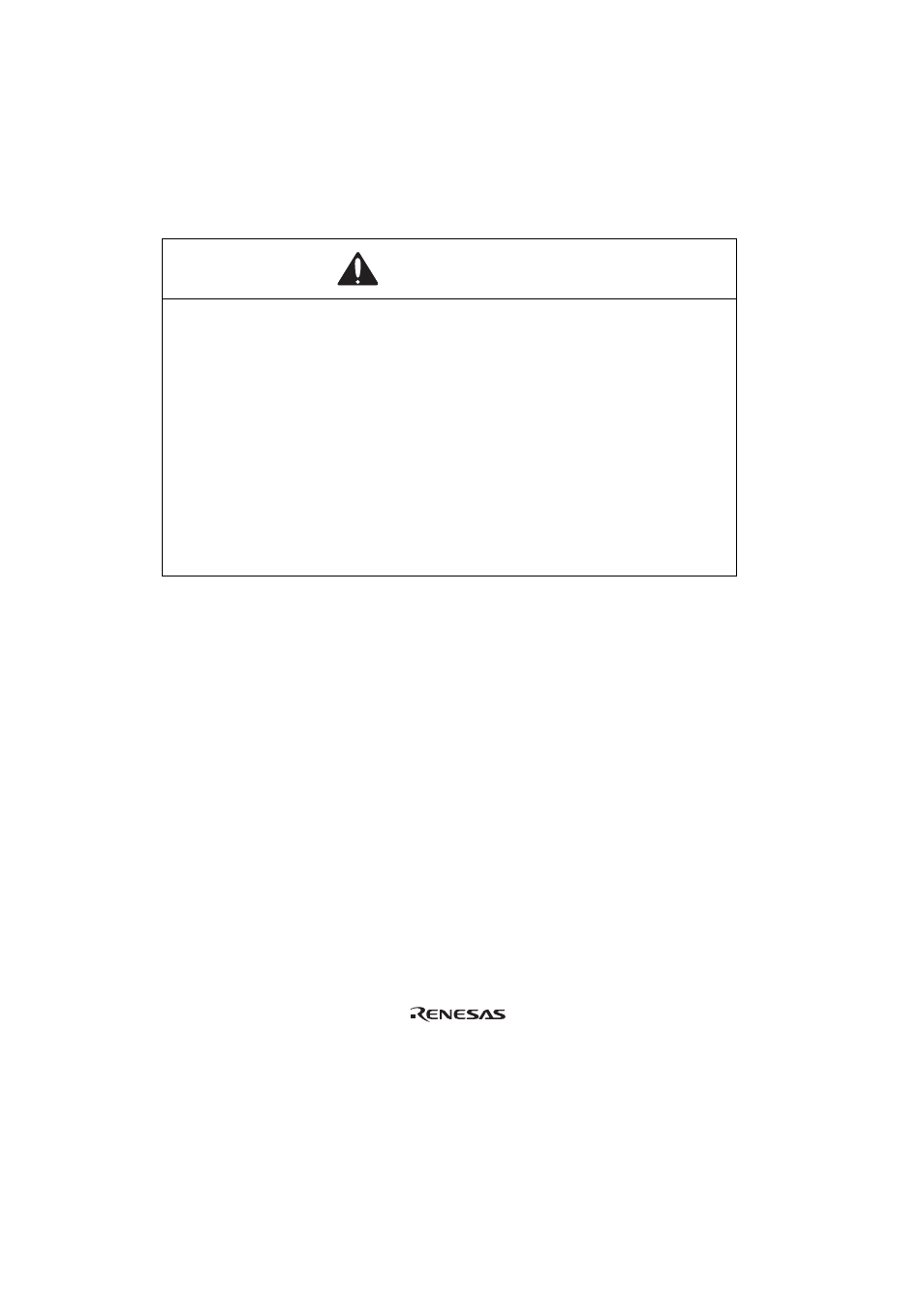 Section 2 connection procedures, Warning | Renesas FP-80A User Manual | Page 10 / 22