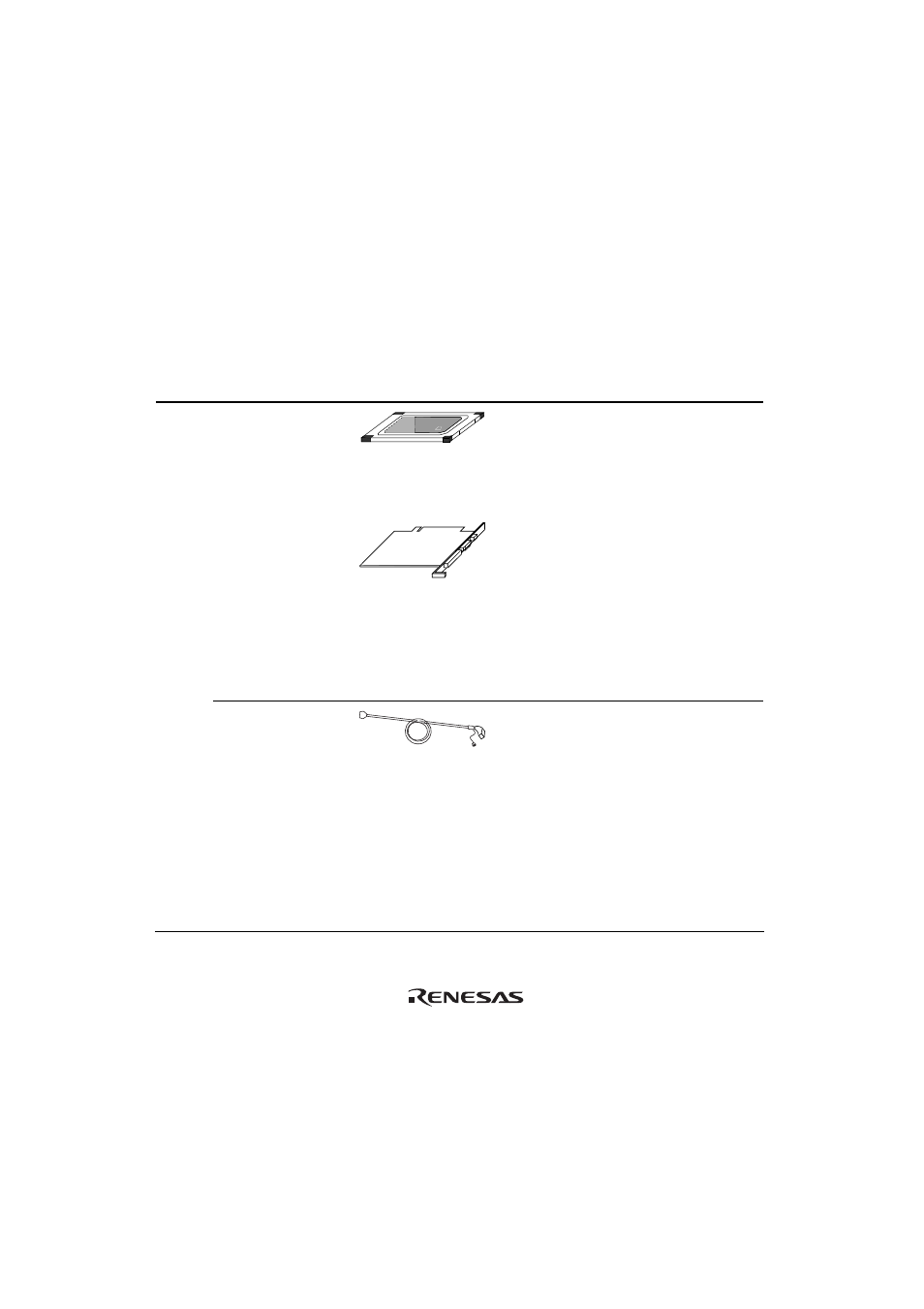 1 components of the emulator | Renesas SuperH HS7710KCM02HE User Manual | Page 7 / 43