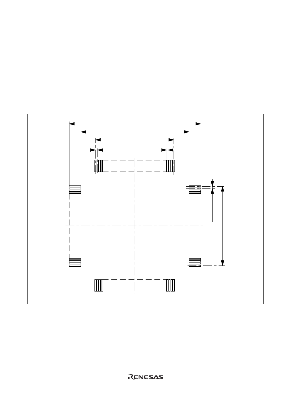 3 recommended dimensions for user system mount pad | Renesas H8SX/1520 User Manual | Page 13 / 23