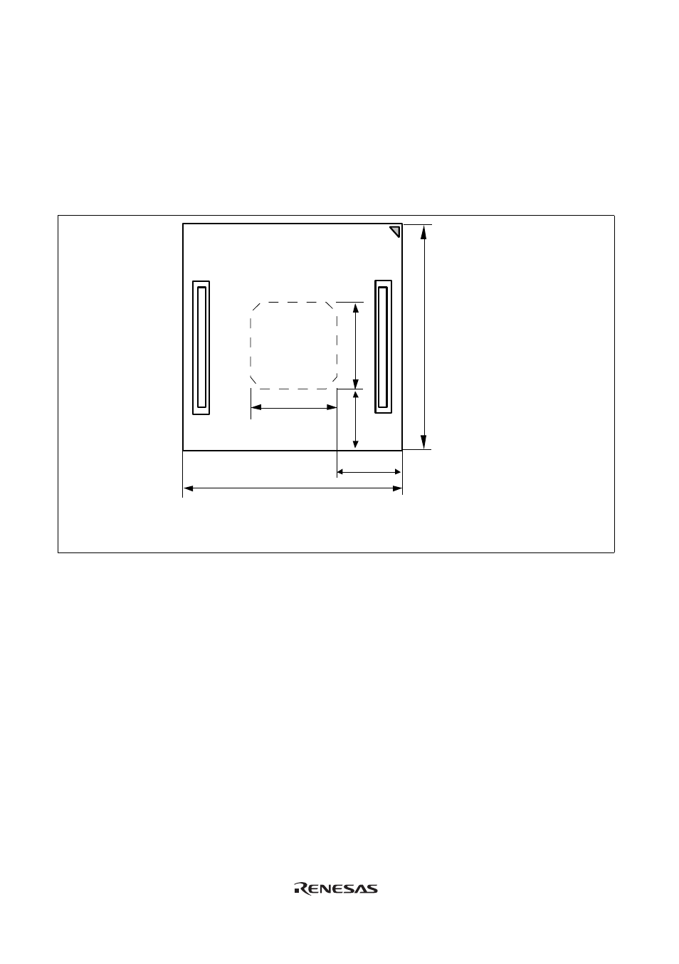 4 dimensions for user system interface cable head | Renesas H8SX/1520 User Manual | Page 14 / 23