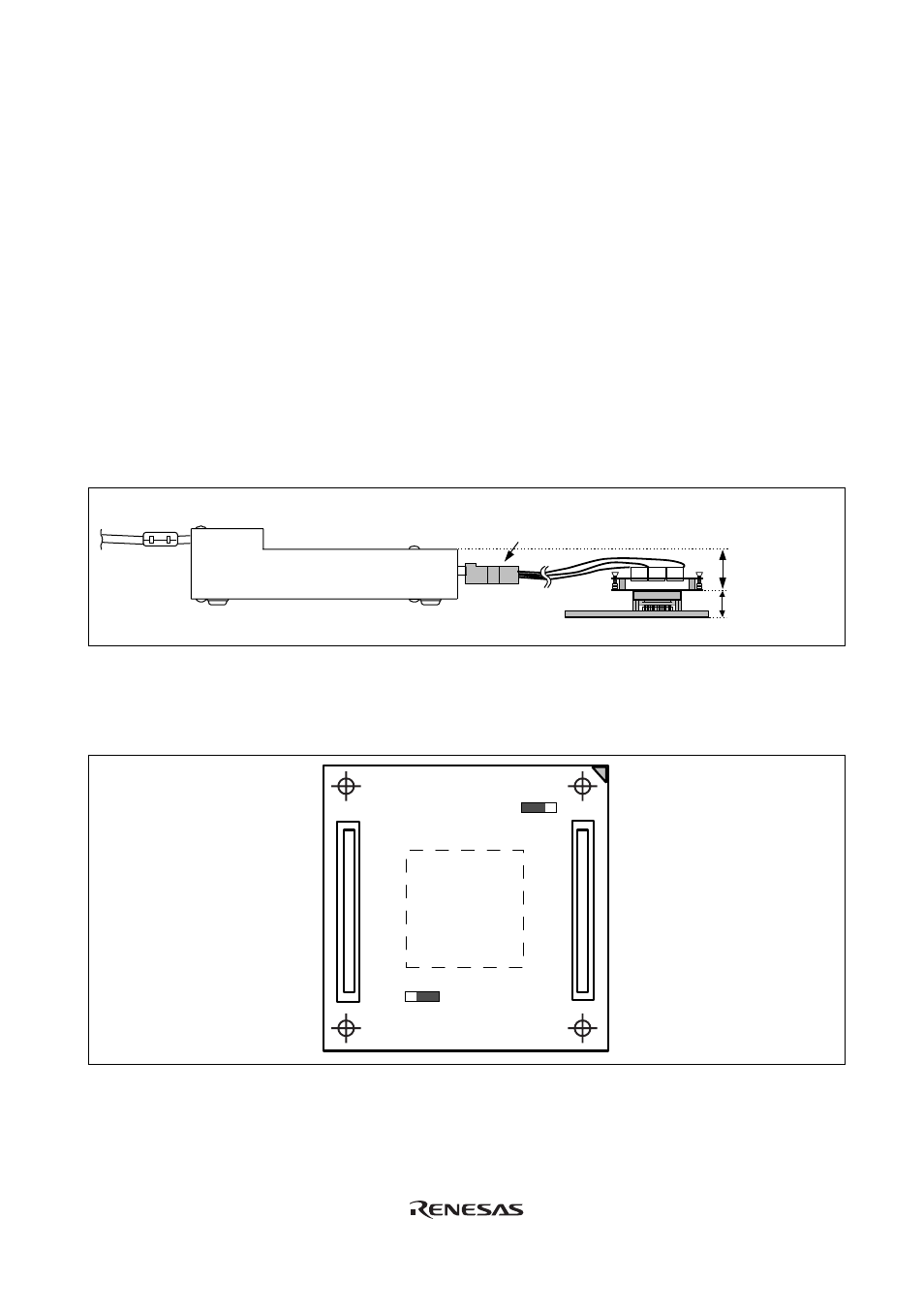Section 5 notice, Figure 11 p1 and p4 short connectors | Renesas H8SX/1520 User Manual | Page 19 / 23