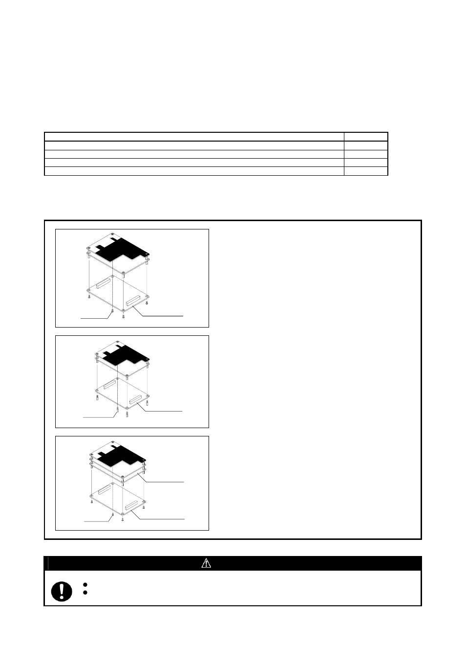 Outline, Package components, Connection procedure | Caution | Renesas Emulation Memory Board R0E330850MSRC0 User Manual | Page 2 / 4