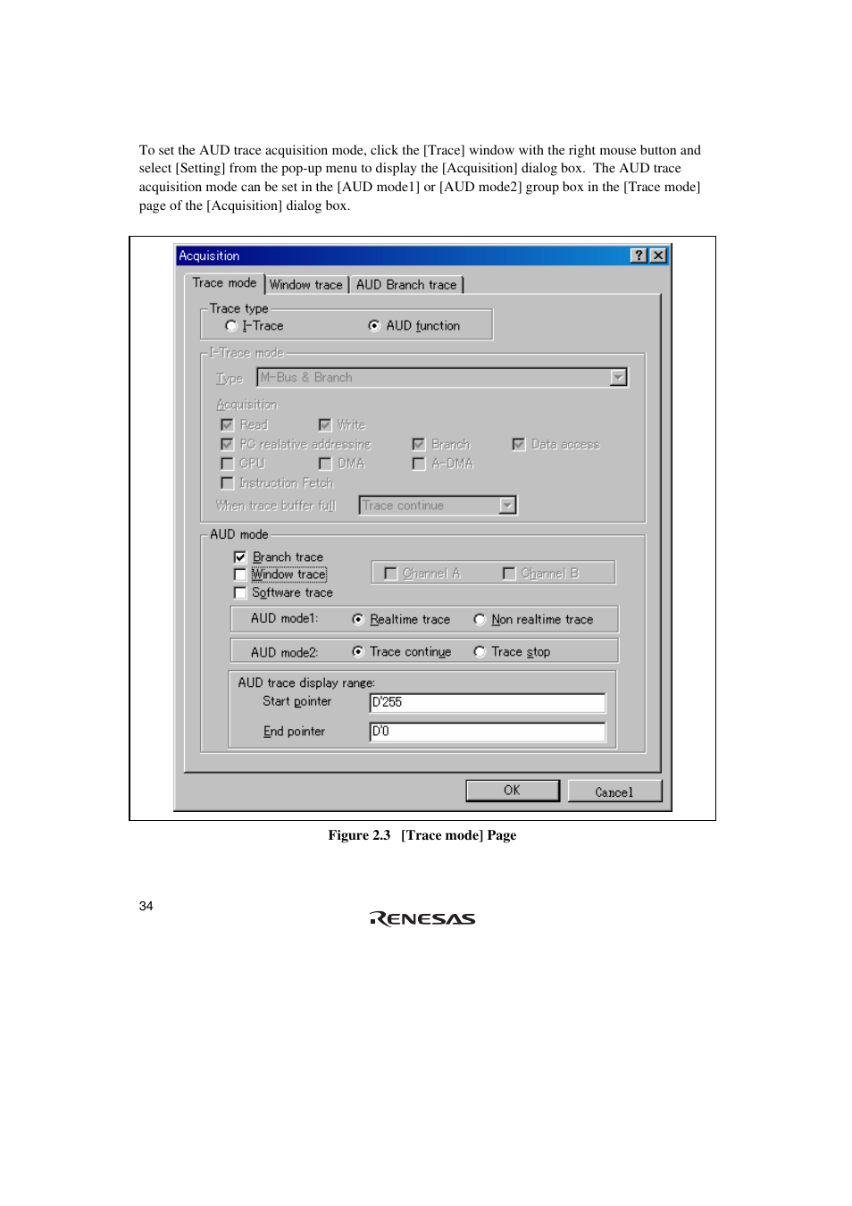 Renesas SuperH HS0720KCU01HE User Manual | Page 40 / 54