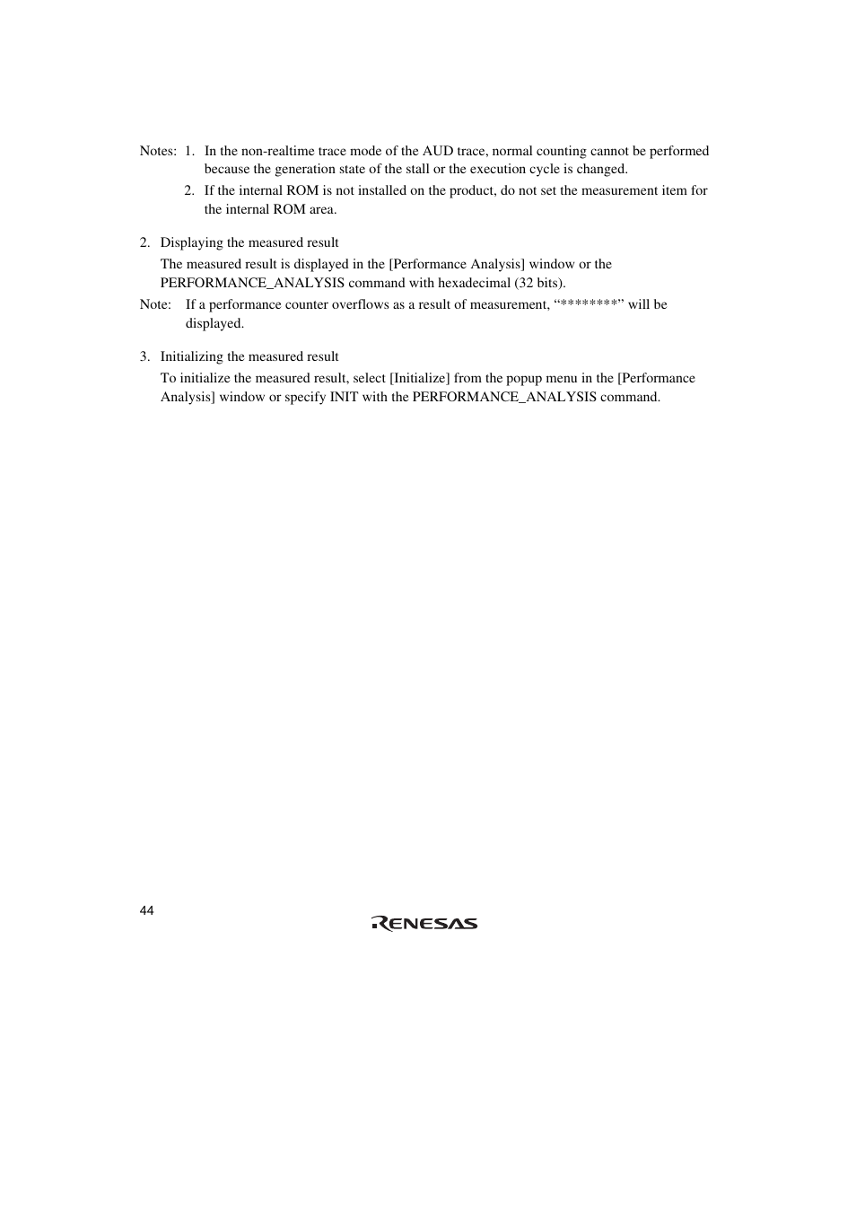 Renesas SuperH HS0720KCU01HE User Manual | Page 50 / 54