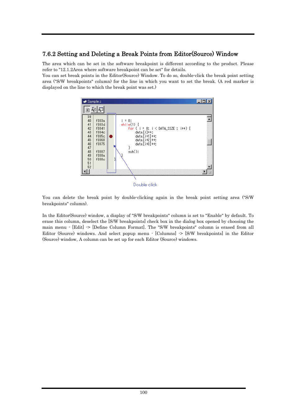 Renesas Emulator Debugger M16C PC4701 User Manual | Page 114 / 296
