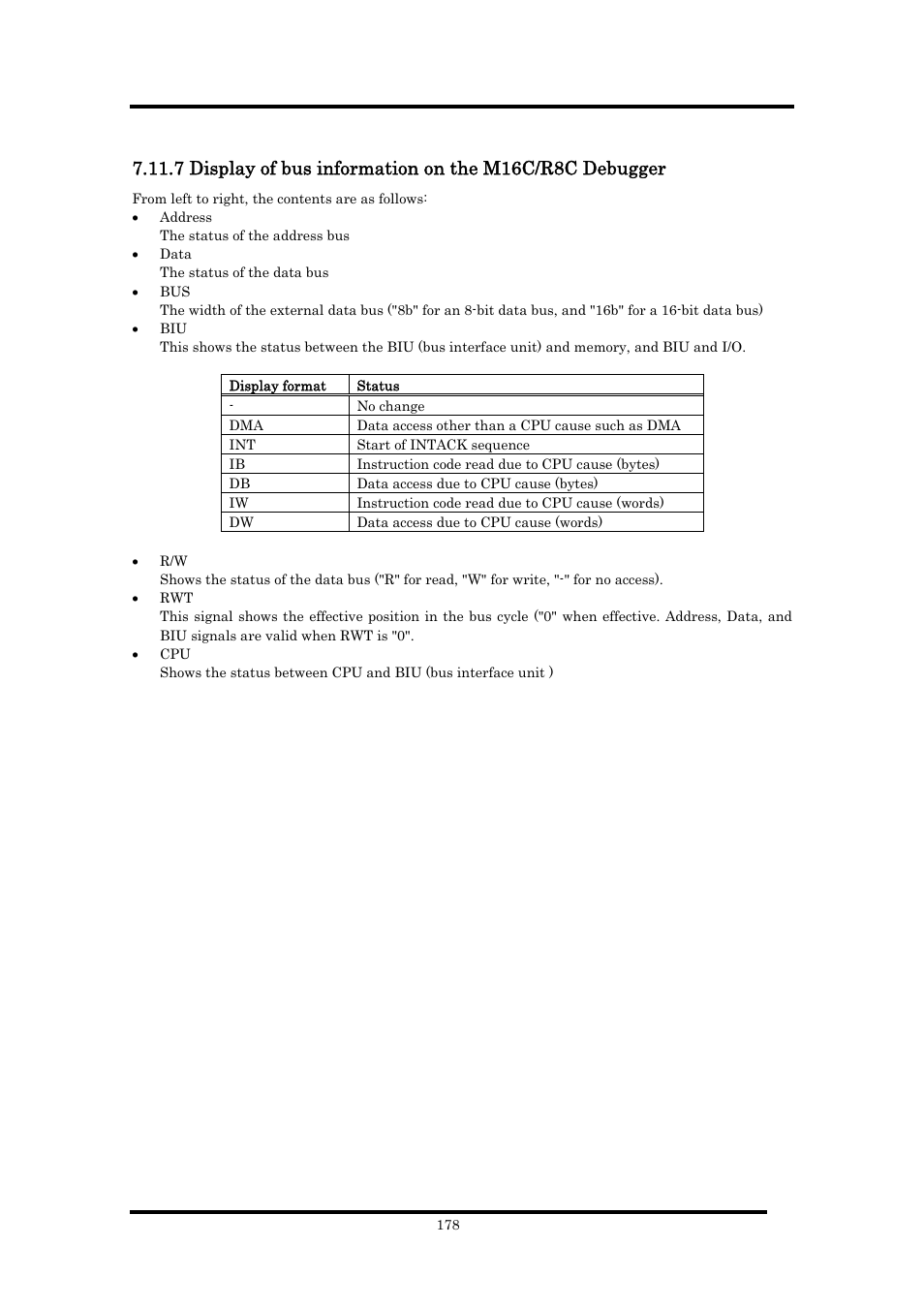 Renesas Emulator Debugger M16C PC4701 User Manual | Page 192 / 296