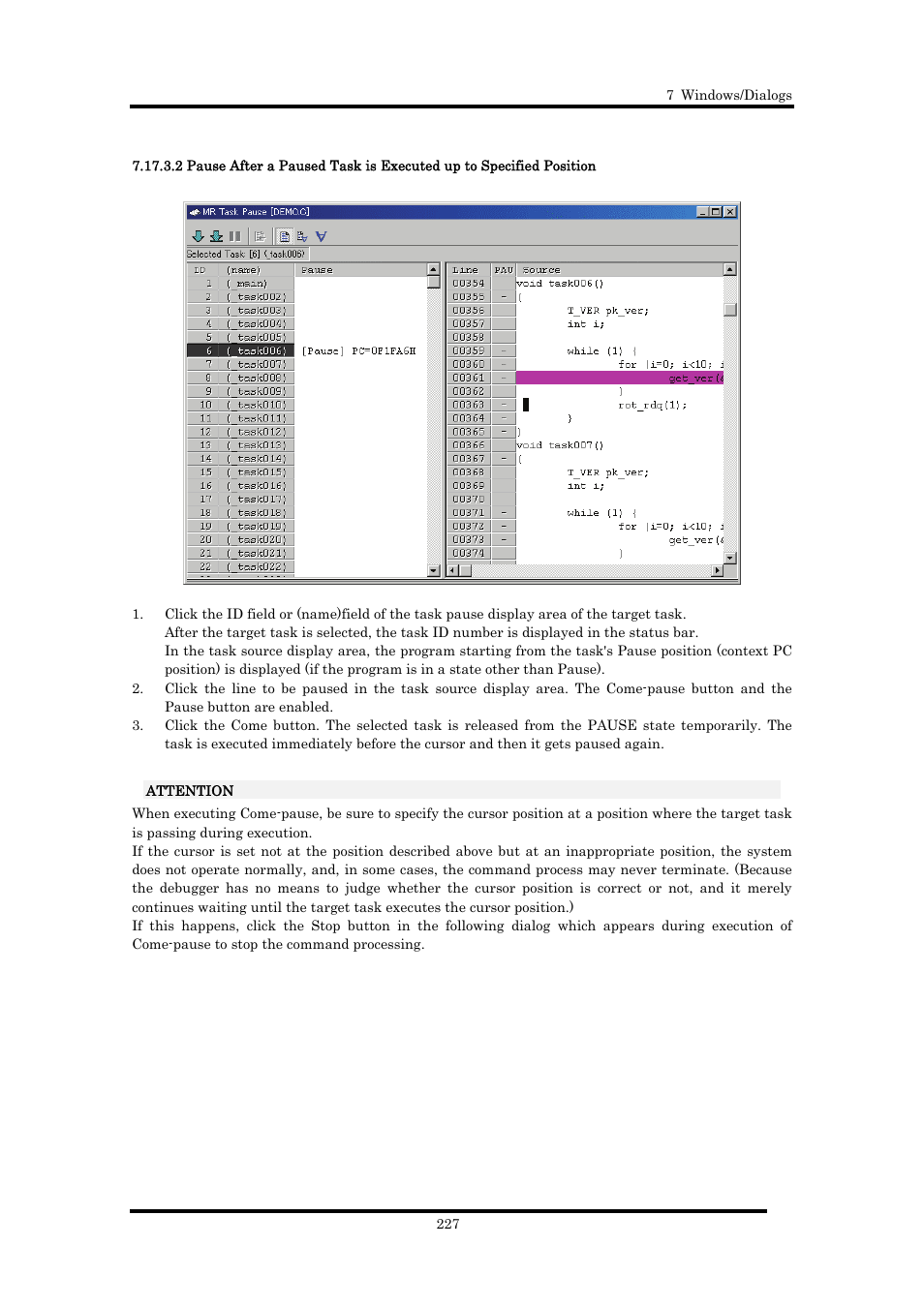 Renesas Emulator Debugger M16C PC4701 User Manual | Page 241 / 296