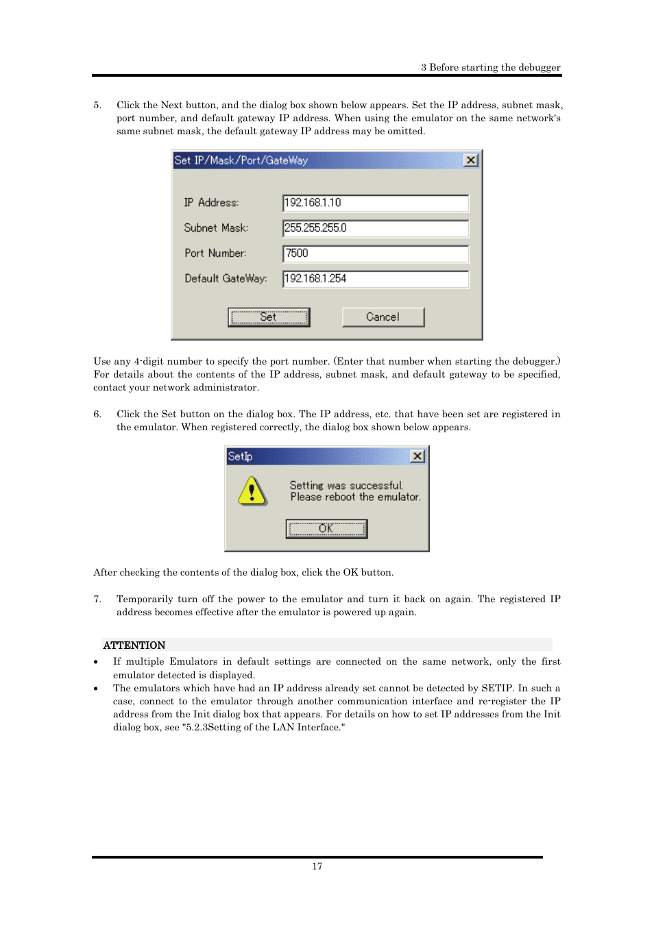 Renesas Emulator Debugger M16C PC4701 User Manual | Page 31 / 296