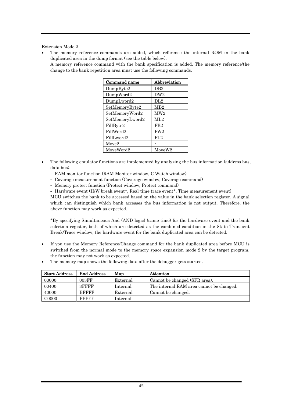 Renesas Emulator Debugger M16C PC4701 User Manual | Page 56 / 296