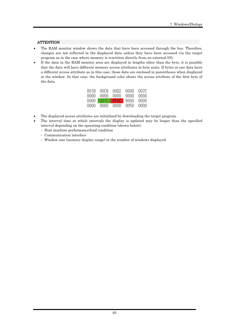 Renesas Emulator Debugger M16C PC4701 User Manual | Page 99 / 296