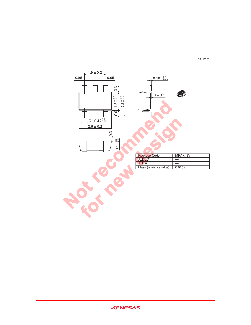 Package dimensions | Renesas HD74UH04 User Manual | Page 6 / 7