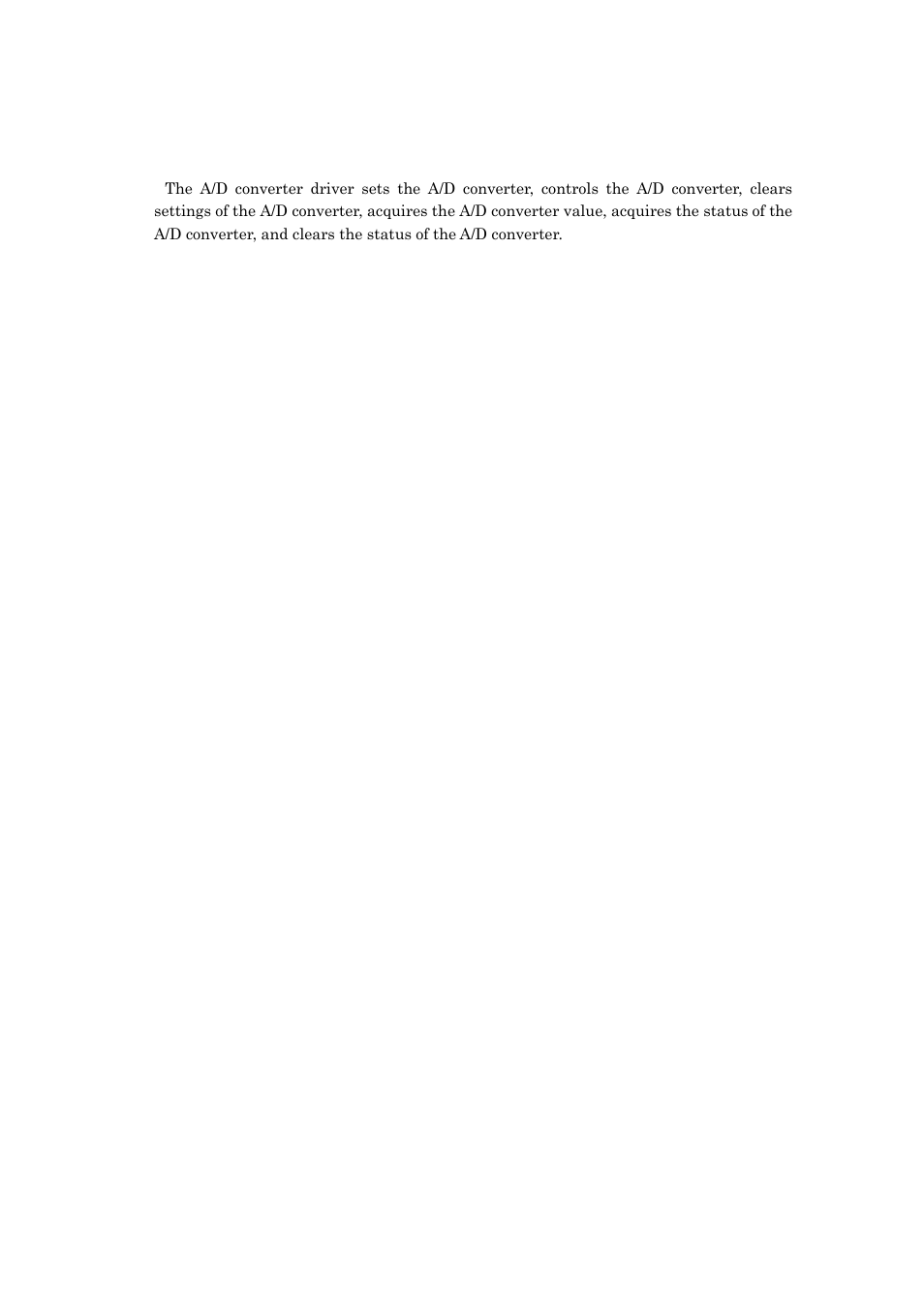 7 a/d converter driver | Renesas M16C/62P Group User Manual | Page 13 / 100