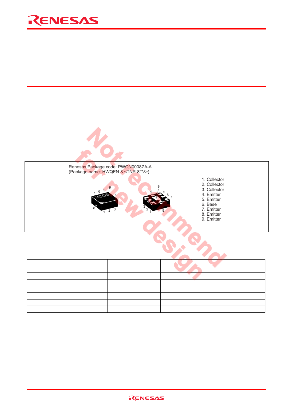 Renesas HSG2005 User Manual | 13 pages