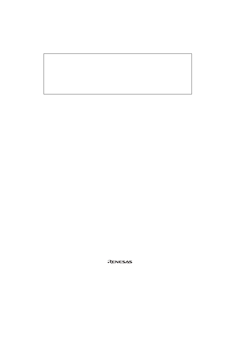 Section 1 configuration, Caution | Renesas FP-80B User Manual | Page 5 / 22