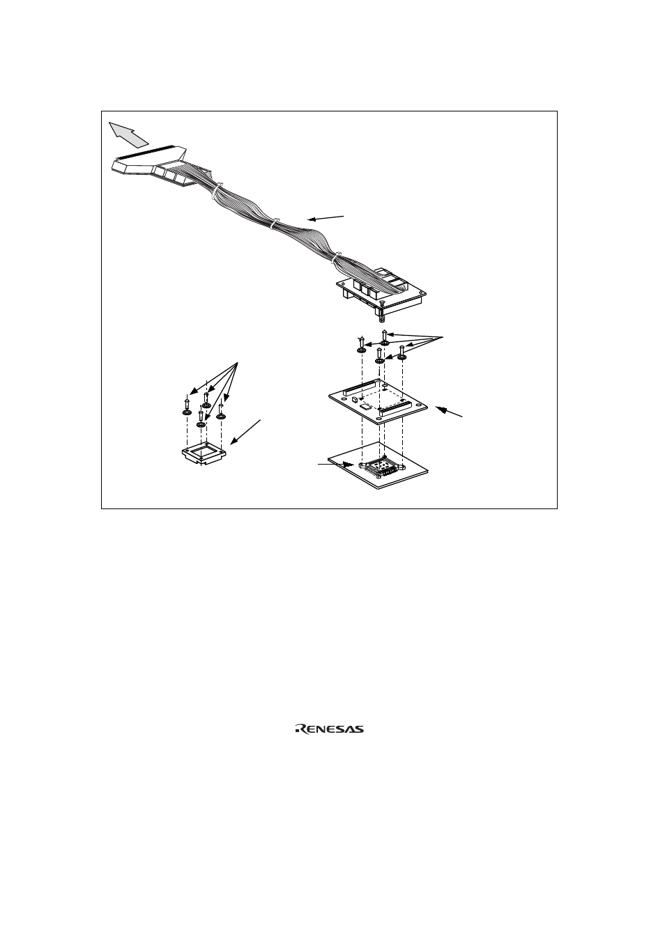 Figure 1 hs3637ecf61h user system interface cable | Renesas FP-80B User Manual | Page 6 / 22
